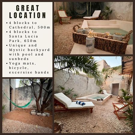 Villa Unique Mystic Pool Yard Only 3 Blocks Main Sq à Mérida Extérieur photo